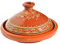 Tajine marocain, émaillé, pour la cuisson, diamètre : 30 cm, pour 4 à 5 personnes, fait à la main, en argile, marocain, arabe, oriental