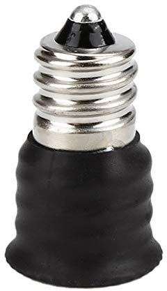 perfk E12 E14 Kleinerer Sockelfuß LED Lampenlampe Lichtadapter Konverterhalter