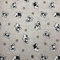 Kt KILOtela - Canvas Dekostoff, Home-Accessoires, Tischdecken, Kissen, Vorhänge, Taschen, 100 cm Länge x 280 cm Breite, Hunde, Französische Bulldogge, Beige, Schwarz - 1 Meter