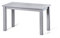 Hagge Home Couchtisch Holz 75x38 Wohnzimmertisch Coffee Table Sofatisch Klein Kaffeetisch Modern Rechteckig Holztisch Grau