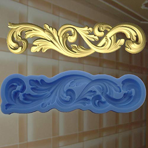 moulds Stuck Verzierung Silikonform Лепка Relief Deckenverzierung (140)