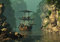 PIRATENSCHIFF Fototapete VLIES-250x186 cm (3307A)-Piraten Meer Piratenschiffe Kinder-Zimmer Wandtapete-Inkl. Kleister-Vliestapete Bild Dekoration Wand-Dekor Moderne Motiv-Tapete Panorama Poster XXL
