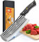 Home Safety Couteau Boucher Professionnel Japonais, 6.5 Inch à Viande, Hache de Boucher en Acier Inox Dur, Manche en Bois Classique, Pour le Restaurant et Maison