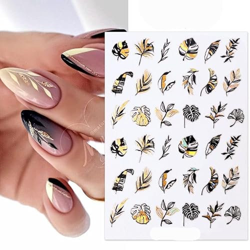 Cameleon Company 12 Nailart Set Nail Stickers Nailart Nägel dünn selbstklebend
