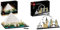 LEGO 21058 Architecture La Grande Pyramide de Gizeh: Loisir Créatif & 21034 Architecture Londres Maquette à Construire, London Eye, Big Ben, Tower Bridge, à Construire, Modèle de Collection