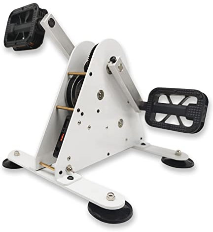 Generador de pedales, 50W / 100W Salida de CC 1-35V Salida de carga rápida USB dual Generador de manivela manual, Generador de energía accionado por pie Fitness Entrenador eléctrico Dispositivo de ent