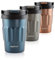 eppikan eppiCafé Edelstahl Thermobecher mit klappbarem Tragegriff - auslaufsicherer Coffee-To-Go-Becher für Kaffee und Tee 400 ml (Electric Blue)
