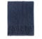 BOURINA Textured Solid Soft Sofa Throw Couch Cover Knitted Decorative Blanket,Navy, 127x228cm