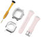 NEYENS Edelstahl-Modifikationsset für Apple Watch Gehäuse & Band 7 6 5 4 3 41 mm 44 mm 45 mm Armband Rahmen Strap für iWatch Frauen Luxus, 41 mm, Kunststoff, Achat