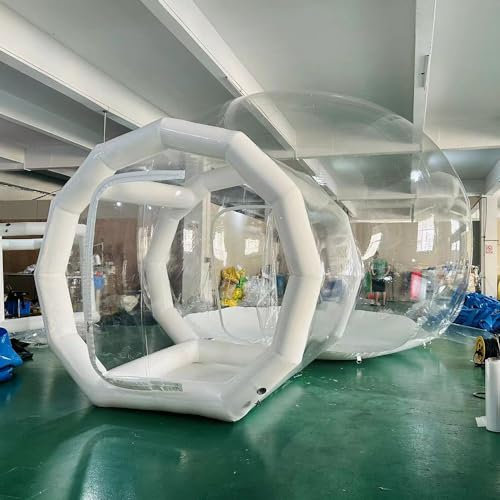Aufblasbares Blasenkuppelhaus, regensicheres Hüpfhaus im Freien, transparentes Campingzelt, für Party-Heimpartys, Hochzeitszentren, Parks, Veranstaltungsausstellungen,13FT