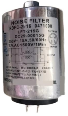 WOFMCKXU Compatibile con Il Filtro condensatore for Lavatrice Samsung DC29-00015G DC29-00020A(DC29-00015G)