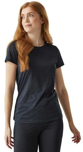 Regatta Damen Womens Fingal Edition Wicking Jersey Navy T-Shirt, 40