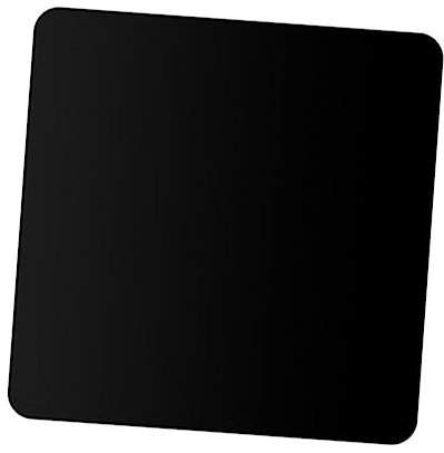 OSALADI Tableau De Photographie Acrylique Noir Fond Réfléchissant pour Petits Objets Accessoire pour Bijoux Cosmétiques Et Aliments