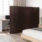 Sufrk Paravent Dunkelbraun 165x400 cm Paravent Outdoor Paravent Balkon Room Divider Raumteiler Trennwand Bambus