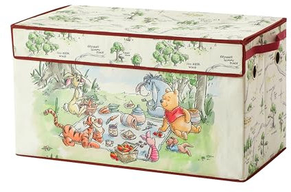 Idea Nuova Disney Winnie Puuh faltbarer Aufbewahrungskoffer, langlebig, mit weichem Deckel, 72,4 x 36,8 x 40,6 cm