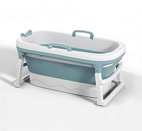 Faltbare Badewanne für Erwachsene – Tragbare Schweißdampf-Badewanne für Heim-Sauna, Kunststoffdicke mobile Wanne für Erwachsene – Faltbares Design für einfache Lagerung
