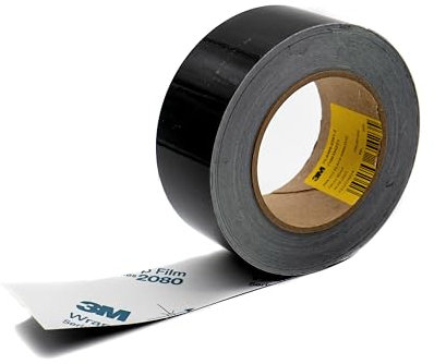 scheibentoenungPRO 3M HIGH Gloss 56,42€/m² 5cm x 22,86m Chrome Delete Tape - Zierleisten Folie Schwarz glänzend