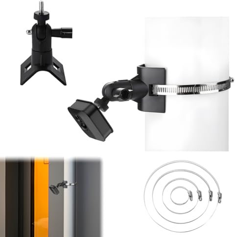 Outdoor Camera Halterungen, Kamera Pole Montagehalterung, mit Blink Outdoor 3/Outdoor 4/ Blink XT/XT2/Blink Mini/Blink Outdoor Kameras Wandhalterung,Verstellbare Camera Halterung (1 Stück)