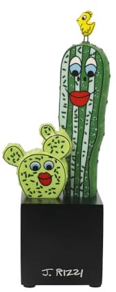 Figur James Rizzi -Prickly Pair Pop Art