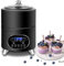 hzexun Yaourtière 8L, 6 Programmes Automatiques,Thermostat Réglable et Minuterie,Cuve en Acier Inoxydable pour Yaourts Bio et Vins de Fruits Maison
