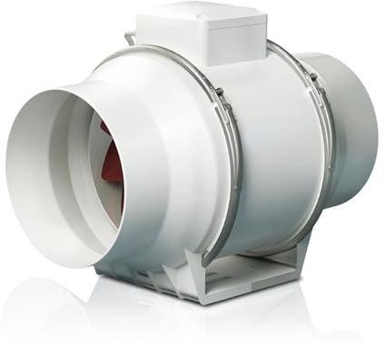 JOJIDE Extractor Fan, Duct For Grow Tent Silent Extractor Fan,for Bathroom, Kitchen, Ceiling(12 inch 120w)