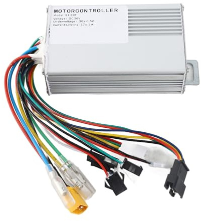 equlup Elektrofahrradverantwortlicher, E9T 350W 36V Elektrischer Roller -Controller Aluminiumlegierung Motor Controller Elektrische Fahrräder Controller für Fahrräder konstant