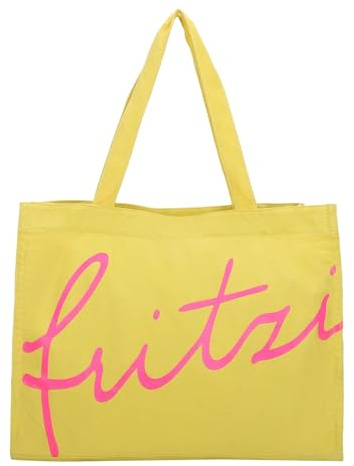 Fritzi aus Preussen Schultertasche Easy 01 Canvas Shopper Yellow gelb