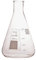 Camlab Graduated 3,3 Borosilicate Glass Erlenmeyer Flask, With Narrow Mouth, Conical Flask, Chemically Resistant and Heat Resistant, 1000ml Glass Beaker, Pack of 1