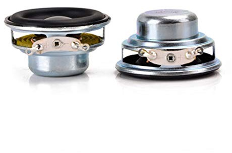 2 Stück/Los, 40 mm O Vollbereich, 16 Kerne, 4 Ohm, 5 W, Lautsprecher-Durchmesser für Heimkino, elektronische Komponenten, Potentiometer