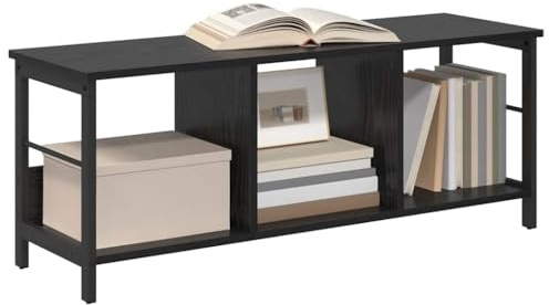 vidaXL Bücherregal 3 Ebenen 102 x 32 x 40,5 cm Holzwerkstoff