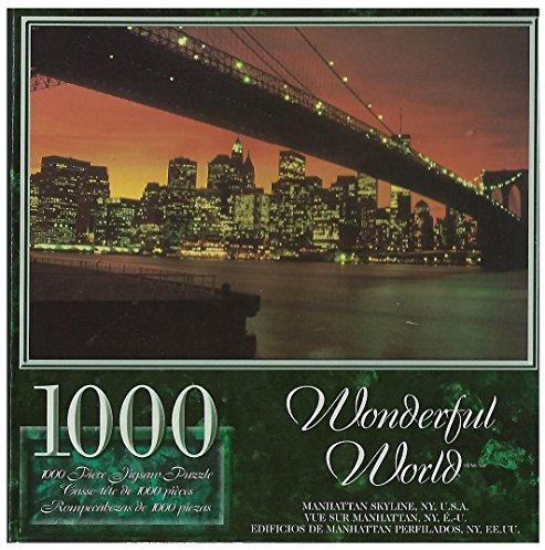 Wonderful World Puzzle Manhattan Skyline, NY, U.S.A. 1000 Teile