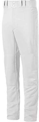 Mizuno Herren Pant G2 Premier Pro Baseballhose für Erwachsene mit gesäumtem Boden, Weiß, X-Small