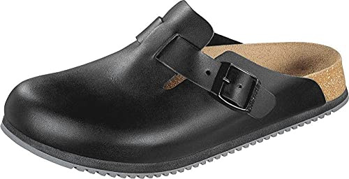 Birkenstock Super Grip Professional Boston Clog Black - Size 40 - [BB129-40]