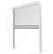 Moskitonetz, aufrollbar, PVC-Fenster (L80 cm x H130 cm)