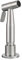 CIENCIA Robinet Cuisine avec Douchette Acier Inoxydable Robinet Cuisine Douchette Escamotable Mitigeur Cuisine Douchette Extractible Nickel Brossé, WS030F