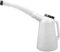 Faithfull Plastic Oil Pourer, Metric and Imperial Measuring Oil Can with Flexible Pouring Spout & Screw Cap - 1 Litre