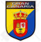 GRAN CANARIA Schild KANARISCHE INSELN Spanien, Kanarische Inseln Spanisch 100mm Auto & Motorrad Aufkleber, Vinyl Sticker