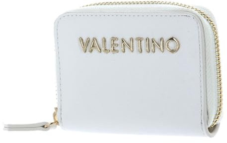 VALENTINO Divina SA Zip Around Wallet XS Bianco