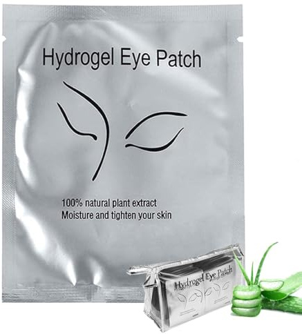 Qleng Eye Pads for Lash Extensions, 110 Pairs Under Eye Gel Patches