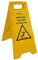 Warnschild mit Aufdruck Vorsicht Rutschgefahr Schild Aufsteller Unfallschutz nasser Boden ausrutschen