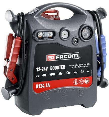 Booster de Démarrage, 12-24 V