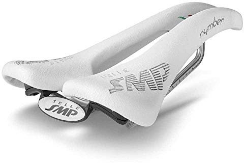 SMP Unisex – Erwachsene SÄTTEL 4BIKE CRB NYMBER White 2018, BLAU
