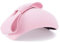 Lawliet A568 Fascinator für Damen, 1940er-Jahre, Wollfilz, mit Schleife, Barett Gr. Einheitsgröße, rose
