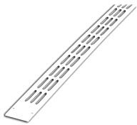 Grille Aération Aluminium K Plate -20 mm x 275 mm - Blanc