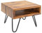 invicta INTERIOR Handgearbeiteter Beistelltisch Scorpion 45cm Sheesham Hairpin Legs Wohnzimmertisch Beistelltisch Massivholz Handmade Sofatisch Couchtisch Wohnzimmertisch