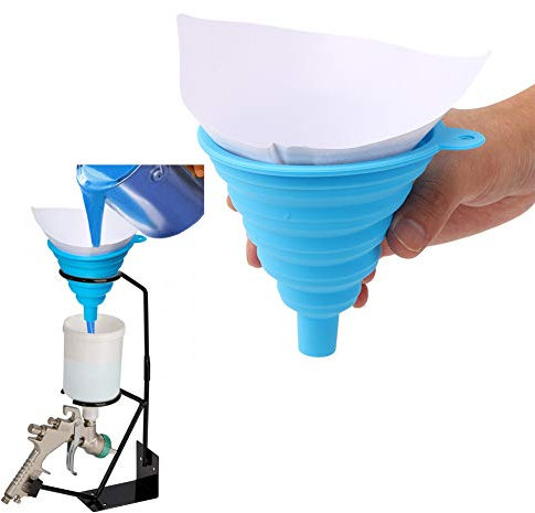 Colino per vernice Filtri per carta Cono Imbuto in silicone Macchine per mobili in nylon Maglie Forniture industriali