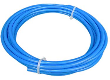 Pneumatik Polyurethan PUN Schlauch, 5 Meter, 8x5mm (Außen/Innen), blau, Flexibeler Druckluftschlauch für Luft Wasser Treibstoff Öl
