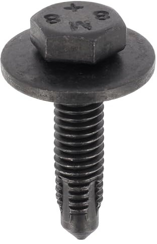 Restagraf - Tornillos hexagonales Especiales para carrocería – Fijación carrocería y Piezas mecánicas – Acero XC60 – M6-1.00 x 25 mm – Ref. 11581 – Bolsa de 10