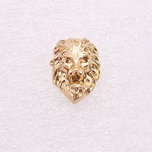 Broche de Costume de tête de Lion en métal rétro en Trois Dimensions pour Hommes et Femmes