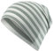 Sterntaler Baby Jungen GOTS Slouch-Beanie Mütze - Kinderbeanie aus Singlejersey mit Streifen, Grün, Größe 45